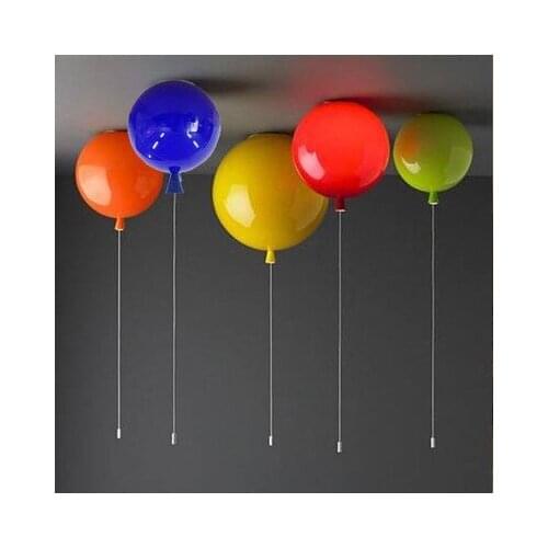 Personalized balloon light led ceiling living room bedroom round cartoon children light room simple decoration led lamp CL ET33