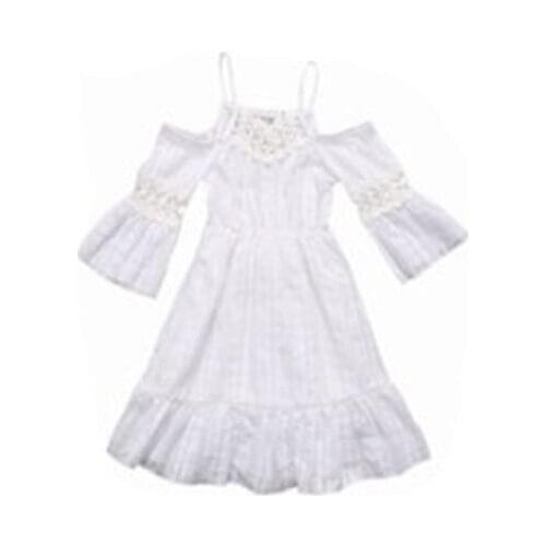 Flower Girls Princess Dress Kids Baby Party Wedding Pageant Lace Dresses Summer Clothes Birthday Party Costumes