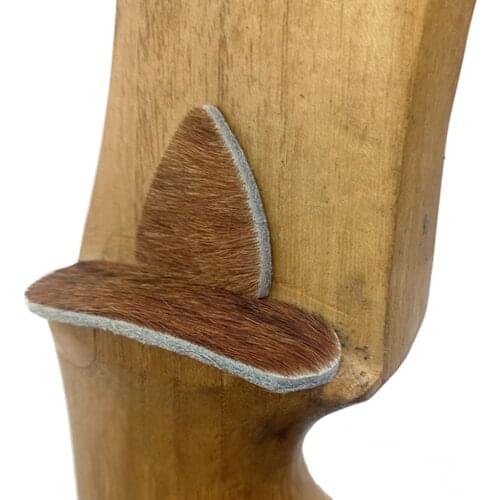 Archery Leather Self Adhesive Arrow Rest Silent Plate Bow Backed Stick on Recurve Longbow