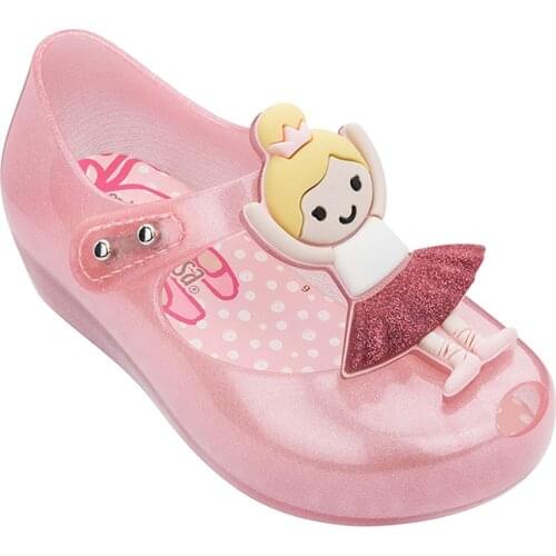 Mel Flex Classic Cartoon Ultragirl Ballet Summer Jelly Shoe Non-slip Kids Toddler 2021 Beach Kids Girl Sandals Baby Girl Shoes
