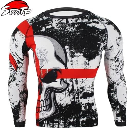SUOTF Boxing Sports Muay Thai Fighting Fitness Elasticity Tights Sweatshirts boxing clothing muay thai shortsmma fight wear