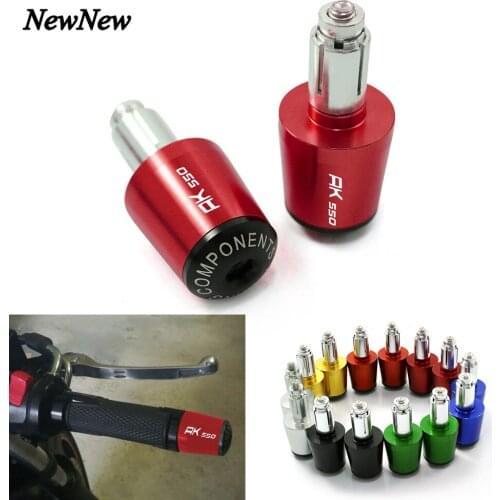 For KYMCO AK550 AK 550 7/8'' Universal Motorcycle Accessories Handlebar Grips Handle bar Grips Ends Cap Cover Plug Handle Grip