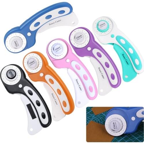 Nonvor 45mm Fabric Cutter Leather Craft Circular Cut Rotary Cutter DIY Sewing Tools Sewing Accessories Patchwork