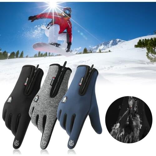Winter Cycling Gloves for Men and Women Thermal Full Finger Bike Gloves Touch Screen Gloves for Running, Biking, Workout