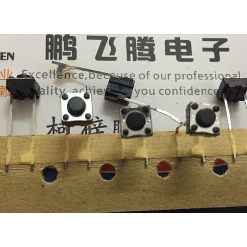 5PCS/lot Original Japanese Omron B3F-6020 touch switch 6*6*5 reset button micro-movement in-line 2 feet