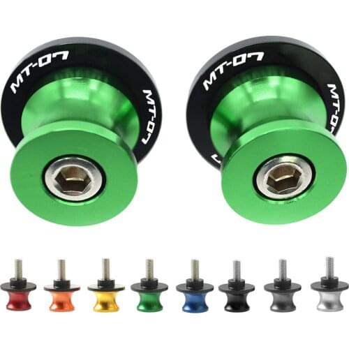 Motorcycles accessories parts CNC Swingarm Swing arm Spools Sliders Stand Screws For Yamaha mt07 MT 07 MT-07 2014-2016 2017 2018