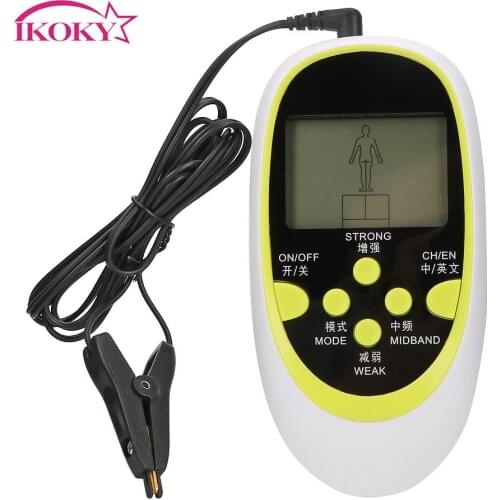 IKOKY Dual Output Host Electro Stimulation Adult Games Therapy Massager Medical Themed Toys Sex Toys For Couples Electric Shock