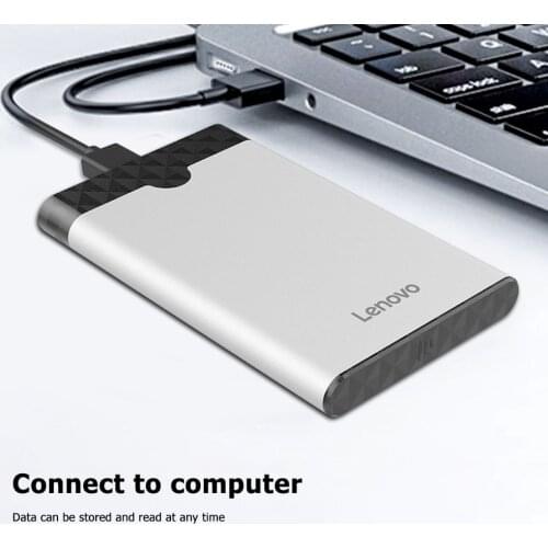 Lenovo S-03 Portable USB 3.1 Type-C SATA HDD SSD Box 6Gbps 2.5 inch Hard Disk Drive External Mobile Case Enclosure