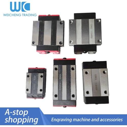 Linear rail HGH15/20/25/30/35CA HGW15/20/25/30/35CC lengthen block plastics block steel block EGH15/20/25/30CA guide CNC parts
