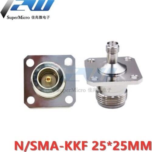 N adapter RF coaxial connector N to SMA-JJ KK JK KJ male and female adapter positive and negative pole RPSMA