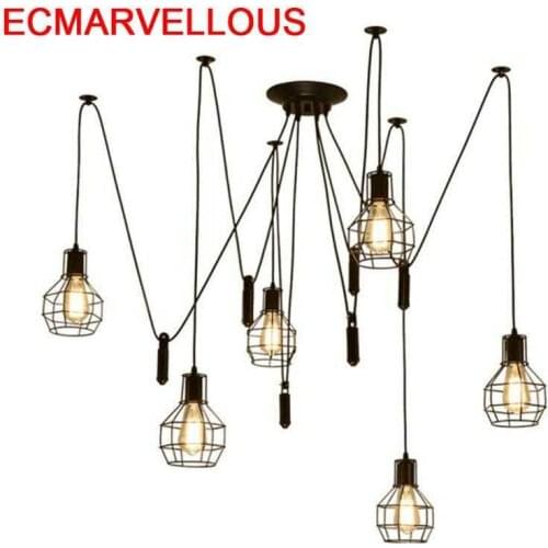 Room Lampadari Moderni A Sospensione Lamp Decoracao Para Casa Decor Lampen Modern Loft Deco Maison Luminaria Pendant Light