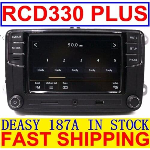 RCD330 Plus RCD510 RCN210 MIB 6.5 Radio MP3 bluetooth Player For VW Polo Golf 5 6 Passat B6 B7 CC Tiguan Jetta MK5 MK6