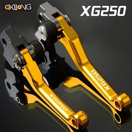 Motorcycle Dirt Bike Motocross dirt bike Pivot Brake Clutch Levers FOR YAMAHA XG250 TRICKER 2004 2005 2006 2007 2008 2009 2010