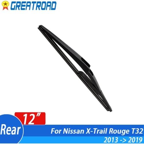 Wiper 12" Rear Wiper Blade For Nissan X-Trail Rouge T32 2013 - 2019 2017 2018 2016 Windshield Windscreen Tailgate Window