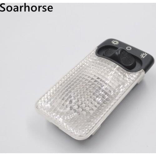 Soarhorse Overhead Roof Dome Inner Light For Peugeot 106 108 206 207 For Citroen C2 Reading Lamp 6362K9