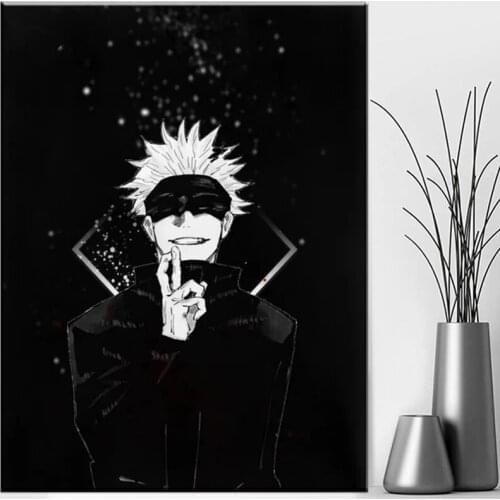 Home Decoration Hd Print Pictures Japanese Anime Wall Art Modular Jujutsu Kaisen Poster Canvas Painting For Living Room Frame