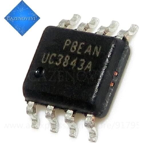 10pcs/lot New UC3843AN UC3843 3843B UC3843A 3843A SOP-8 Switch supply controller IC In Stock