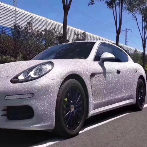 152 width 20 meters frosted diamond car flash point luminous flash is suitable for Porsche color film sticker control conversion