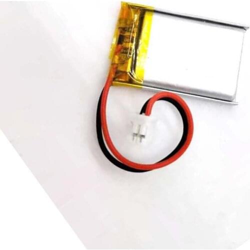 2/5/20/200/1000/10000pcs 3.7V 500mAh 602535 Li Lithium Polymer ion Battery with 2.0mm JST