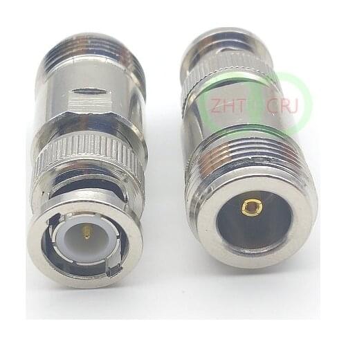 20pcs copper BNC Male Plug to N Tpye Female Socket RF connector