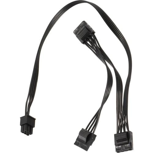 6 Pin to 3X IDE Driver Power Cable for EVGA Supernova 650 750 850 1000 1600 2000 G2 G3 P2 T2 GS