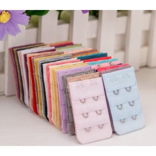 8/5/4pcs Women Bra Extenders 3 Row 2 Hooks Buckle Bra Strap Extender Lengthened Bra Extension Intimates Accessories Sewing Tool