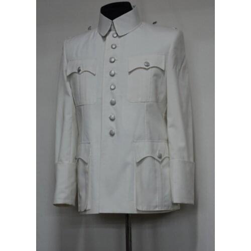 EMD WW2 WH White Uniform top wool ,Eight buckles