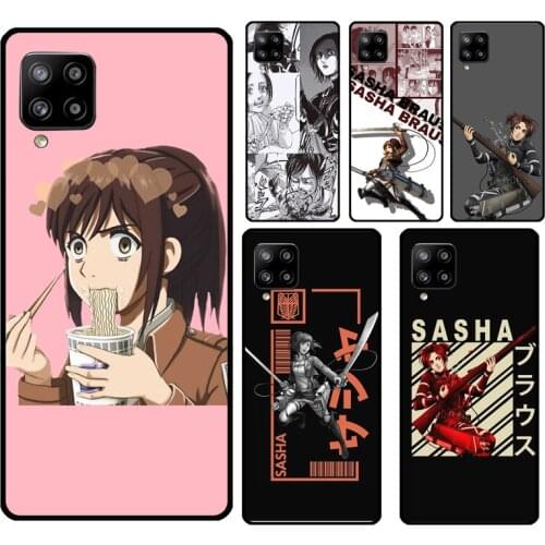 Sasha Braus Attack on Titan Soft Case For Samsung A52 A12 A32 A42 A72 A31 A41 A51 A71 A21S A20e A02S A10 A20S A40 A50 A70