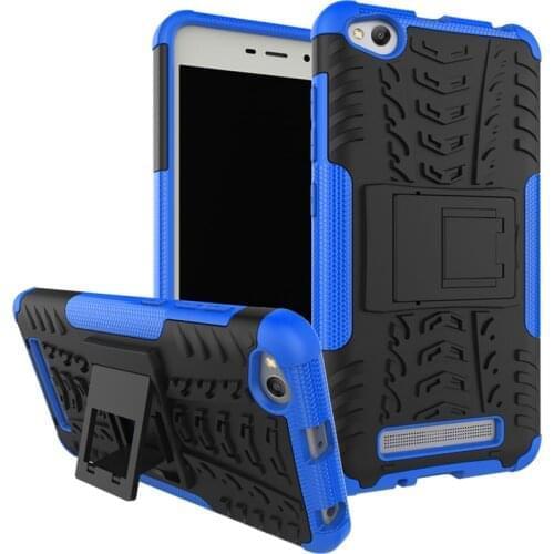 For Xiaomi Redmi 4A Case Cover Armor Rugged Dual Layer Shokproof Stand Hard Silicone Case for Xiaomi Redmi 4A 4 A