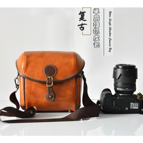 Retro Camera Bag Case For Sony A7 Mark II IV A7RII A7R A7RIII A6600 A6400 A6100 A6000 A6500 HX400 RX10 III RX10IV shockproof