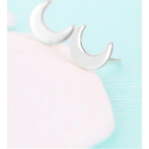 Hot sale Earring stud New Fashion moon shape necklace for women wholesale