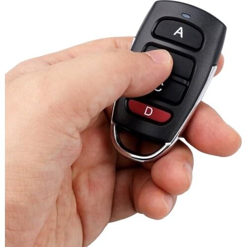 Kebidu New 433MHz Auto Remote Control Cloning Gate for Garage Door Remote Control Portable Duplicator Key