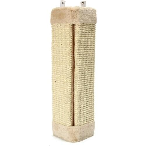 Cat Scratches Board Pet Kitten Wall Corner Scratching Mat Post Tree Scratcher Sisal Hemp Kitty Pet Plush Toys Pet Products
