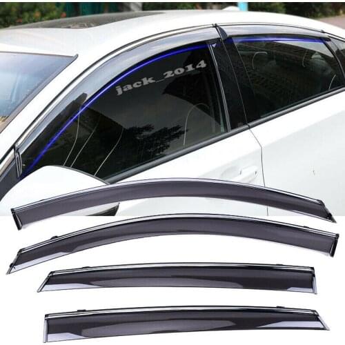 Window Visors Fit for Honda Accord Sedan 2018-2019 10th Wind Deflectors 4pcs/set