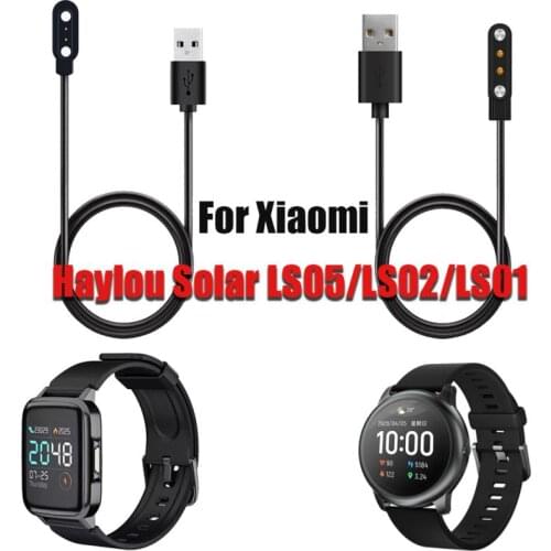 Magnetic Charge Charging Cable For Smart Watch With Magnetics Plug For Xiaomi Haylou Solar LS05/LS02/LS01 Power Charger Cables