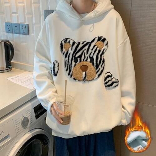 INXYZ 2021 Autumn Mens Fashion Fleece Pullover Casual Oversize Solid Color Hoodie Spring Autumn Women Thicken Warm Top