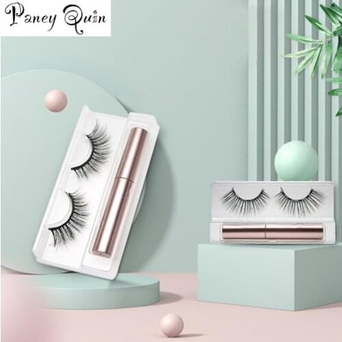 3D Magnetic Eyelashes Set Waterproof Lasting Naturally Magnetic Eyeliner Magnet Eyelashes Makeup Extension False Eyelashes Kit