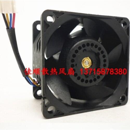 The original PFR0612DHE 12V 2.40A 6038 6CM 4 line high speed fan