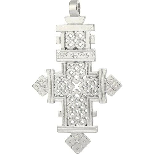 Exorcism Cross Zinc Alloy Material Wholesale Pendants For Necklaces Jesus Diy Jewelry Making Charm Craft Keychain Accessories