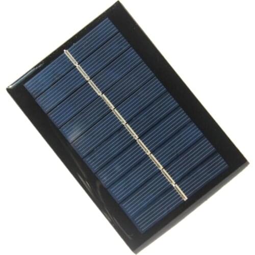 T5EE 1W 5V Multipurpose Solar Panel Home Lighting System Electric Fan Charger
