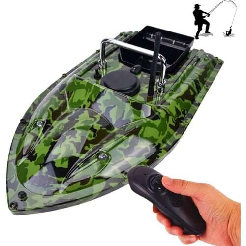 Fishing Tool Smart RC Bait Boat Dual Motor Fish Finder Ship Boat Remote Control 500M Fishing Boats Speedboat with bag