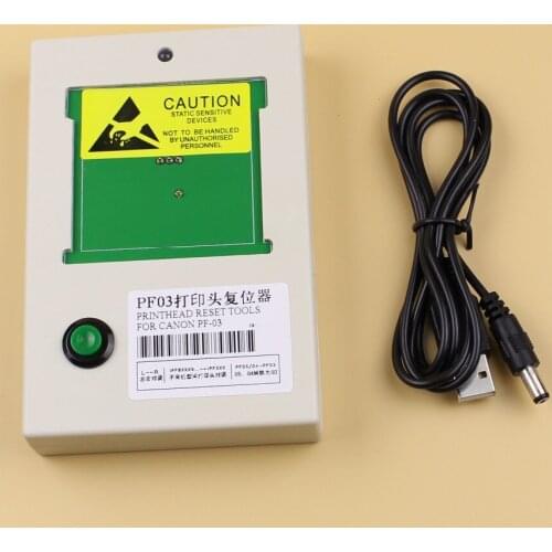 Stable Quality PF 03 printhead resetter for Canon PF-03 iPF500/510/600/605/610/700/710 Original Printer Head Chip Resetter