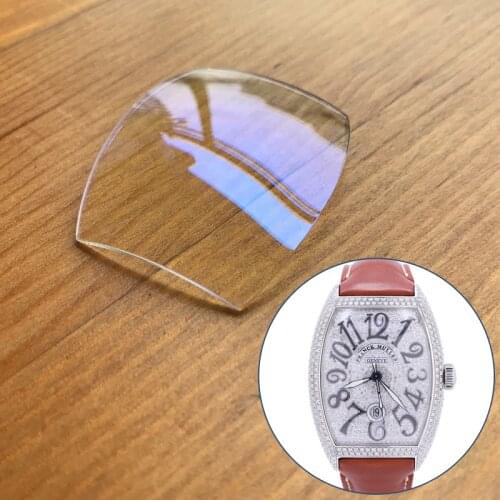 FM Sapphire glass for Franck Muller Casablanca Fm8880 mens watch parts tools
