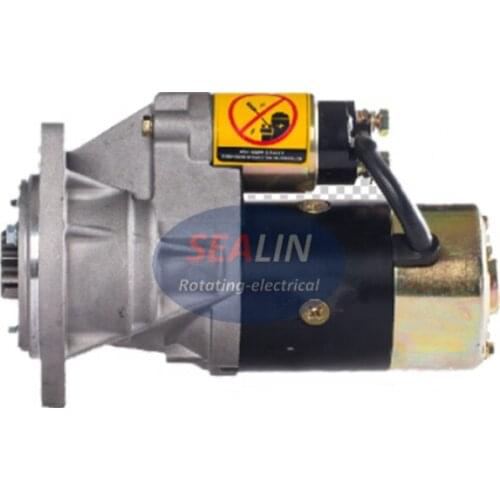 Starter motor for YANMAR 4TNV98 S13102B S14102 S14102B 12994077010 12994077011 12994077012