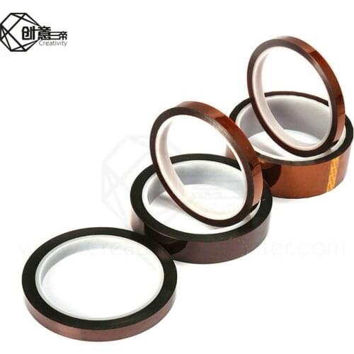 High Temperature Heat BGA Tape Thermal Insulation Tape Polyimide Adhesive Insulating adhesive Tape 3D printing Board protection