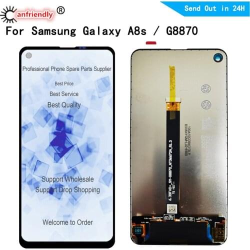 LCD For Samsung Galaxy A8S G8870 G887F G887N A9 Pro 2019 LCD display Screen Touch panel sensor Digitizer with frame Assembly