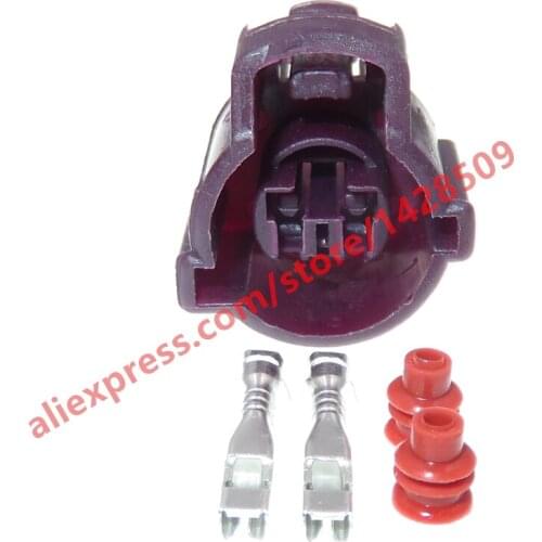 5 Sets 2 Pin 2.0 Series Auto Electrical Waterproof Wiring Plastic Socket Automobile Wiring Harness Female Connetcor