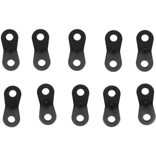 10 X Aluminum Alloy Wind Rope Buckle 2-Holes Portable Camping Tend Cord Adjuster