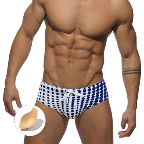 2021 Swimwear Men For Bathing Quick Drying Briefs Zwembroek Heren Men Swimsuit New Sport Swim Trunks Male Surfing Swimming Short