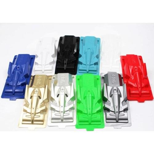 3Pcs Transparent/Multi Color Car Shell Soft Car Cowl Housing for WINNING BIRD Tamiya Mini 4WD Car Model